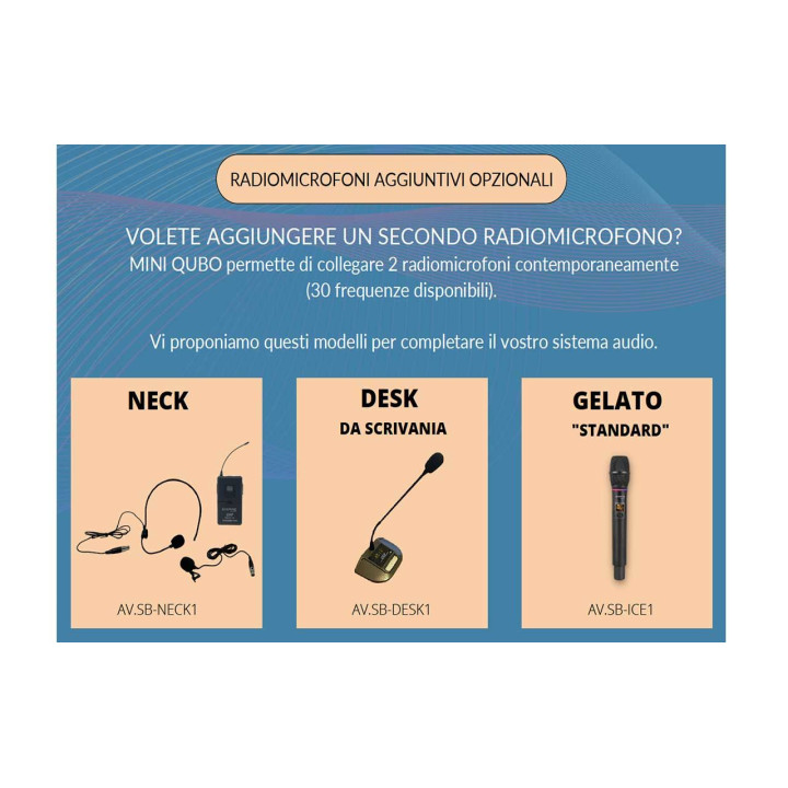 EMPIRE MINIQUBO ECO CON RADIOMICROFONOTELECOMANDO